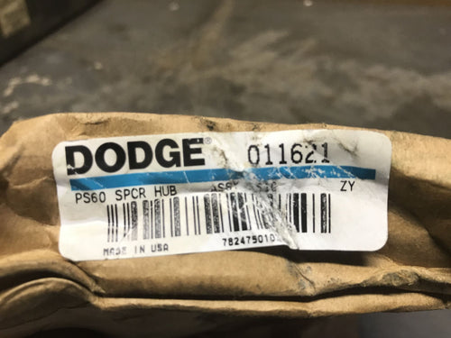 Dodge 011621 PS60 1610 Bush ZY Spacer Hub