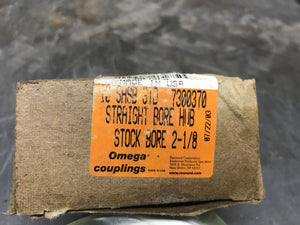 Rexnord Omega Couplings 7300370 Straight Bore Hub 2-1/8 4 SHSB STD