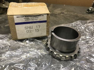 Miether Bearing Products SNW 17 02-15 Adapter Sleeve