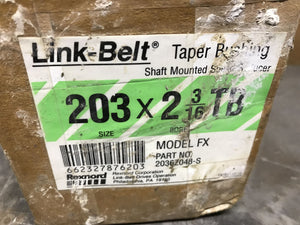 Link-Belt Taper Bushing 203 2-3/16TB Model FX 2036Z048-S