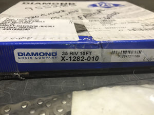 Diamond Chain Company X-1282-010 35 RIV 10FT