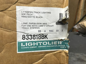 Lightolier 833818BK 99-a-mac-09-3 PAR38-250W