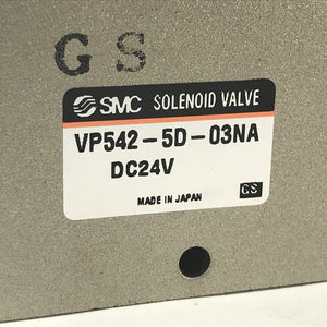 SMC VP542-5D-03NA VALVE SOL 110VAC