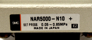 SMC NAR5000-N10 REGULATOR 3/4 INCH NPT .05-.85MPA