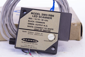 Banner SM51RB6 18588 LED Scanner