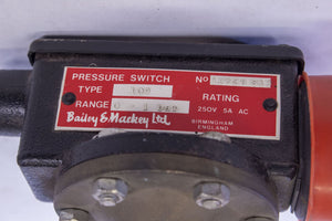 Bailey & Mackey Pressure Switch Type 109 12529 013