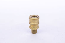 Load image into Gallery viewer, Dixon 1/4&quot; Brass MNPTF Straight Through Coupler  STMC2 - box of 20