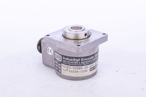 BEI Industrial Encoder 924-01039-1594 H20DB-50HBS-SS-400-AZ-3904R-SM14-12V