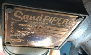 SandPIPER SA1-A TN-4-A Metallic Heavy Duty Flap Valve Pump