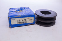 Load image into Gallery viewer, Martin Sprocket &amp; Gear Bushing Bore V-Belt Pulley 2 B 36 TB 1210