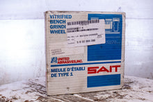 Load image into Gallery viewer, United Abrasives 28024 8x1x1 A60x Metal Bench Grinder Wheel