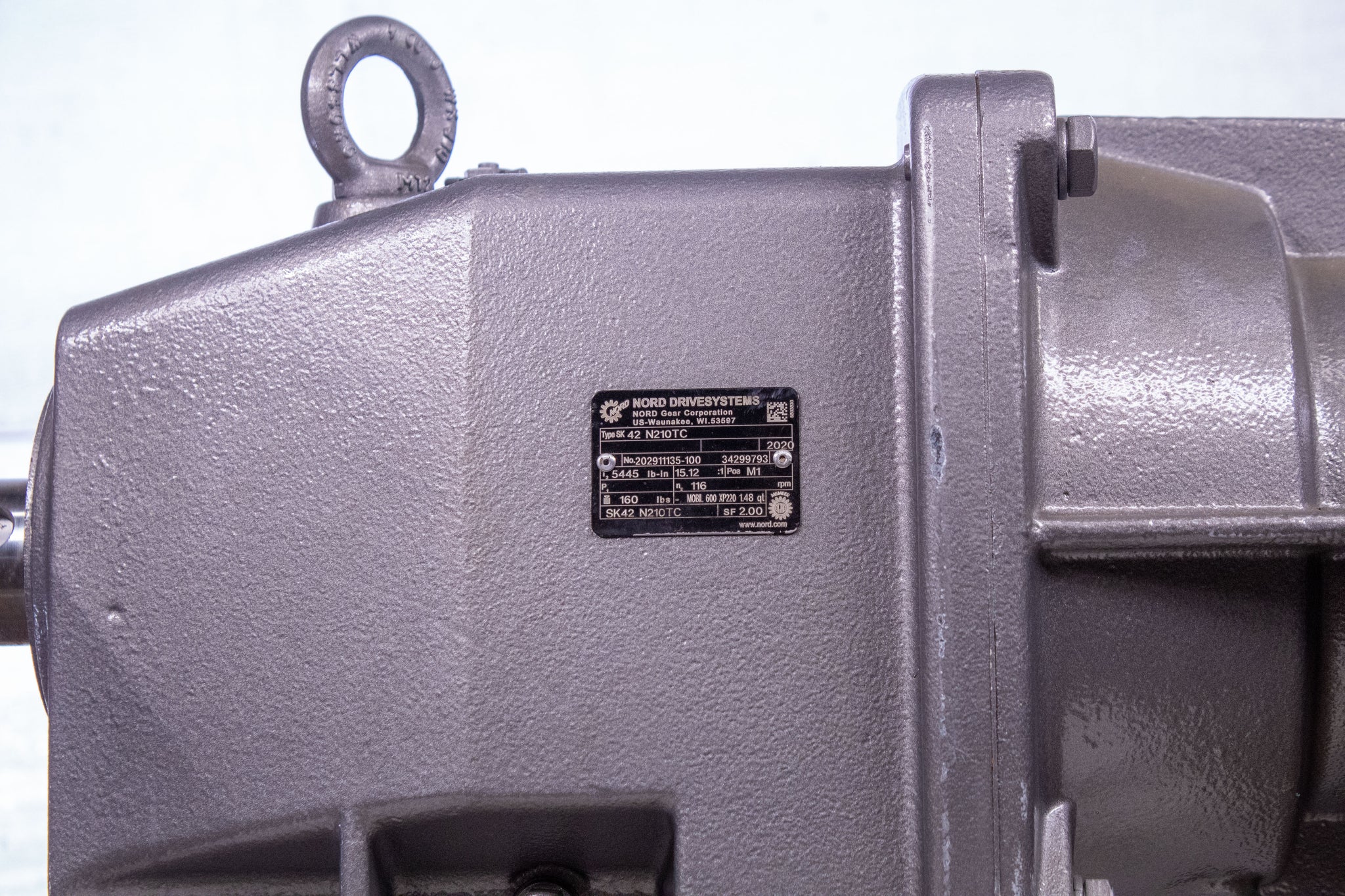 nord gear corporation Nord Drive Systems SK42 N210TC 202911135-100 HELICAL GEARBOX – Hydraulic Junkyard