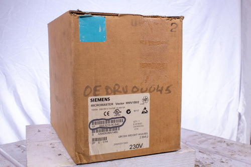 Siemens 6SE3216-8CB40 MICROMASTER Vector MMV150/2 AC Drive 208-240V 1/3PH, 1.5kW