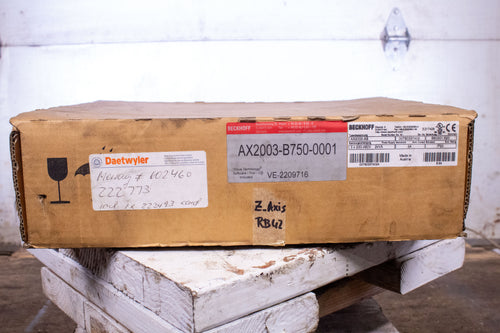 Beckhoff AX2003-B750-0001 AX2003-AS DIGITAL COMPACT SERVO DRIVE