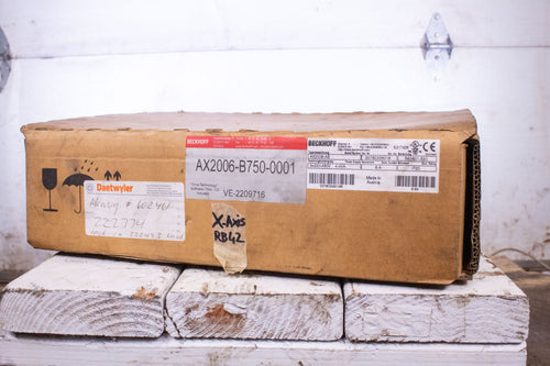 Beckhoff AX2006-B750-0001 AX2006-AS DIGITAL COMPACT SERVO DRIVE