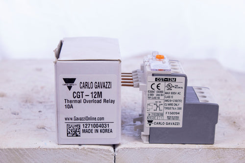 Carlo Gavazzi CGT-12M Thermal Overload Relay 10A