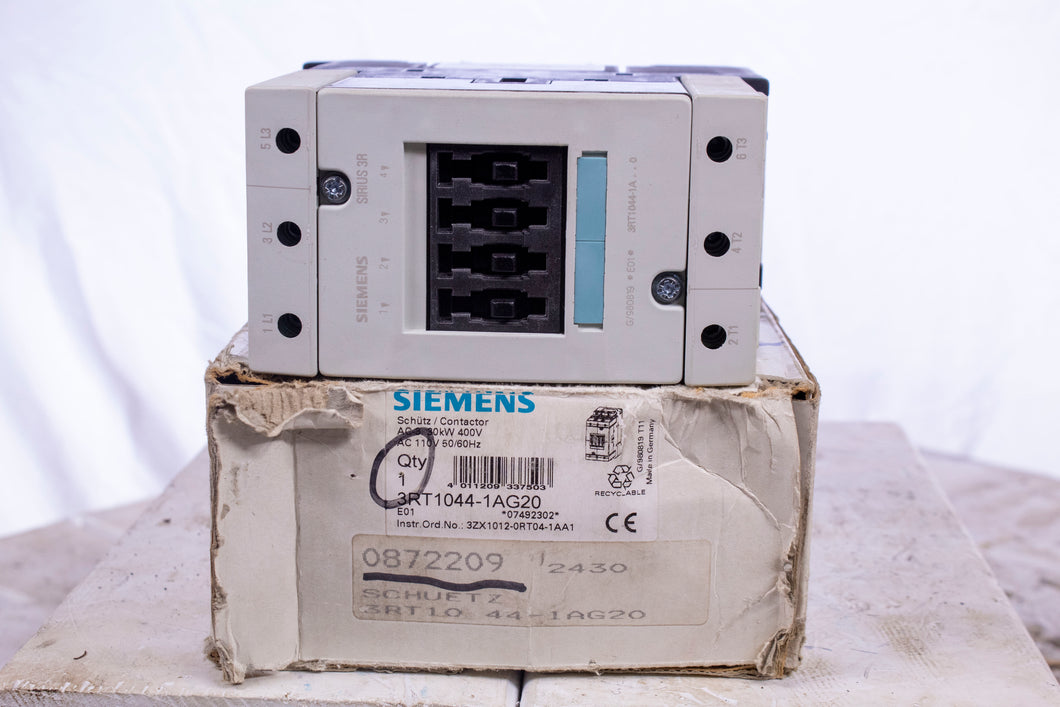 Siemens 3RT1044-1AG20 Contactor