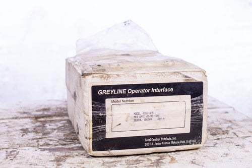 GREYLINE Operator Interface MODEL 4161-4-5 Panel Display