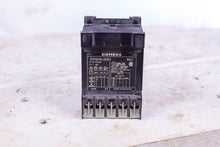 Load image into Gallery viewer, Siemens 3TF20 10-0BB4 Contactor AC-3 4kW 400V 10E 1NO 24VDC
