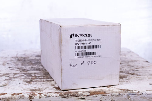 INFICON 3РС1-011-1100 PCG550 Vacuum Gauge 9DSub.LCD (Torr). 16KF