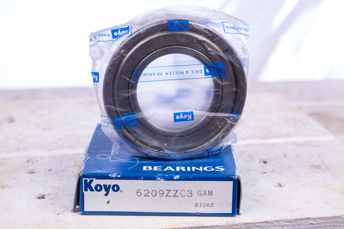 Koyo 6209ZZC3 GXM 45x85x19 mm Sealed Ball Bearing