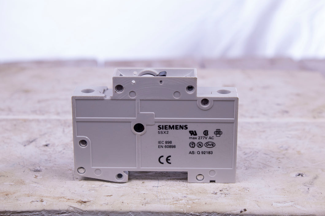 Siemens 5SX21 Circuit Breaker One Pole