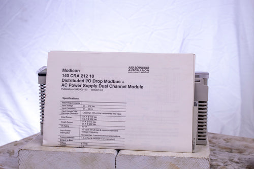 Schneider Automation TSX Quantam PLC Controller 140 CRA 212 10 140CRA21210