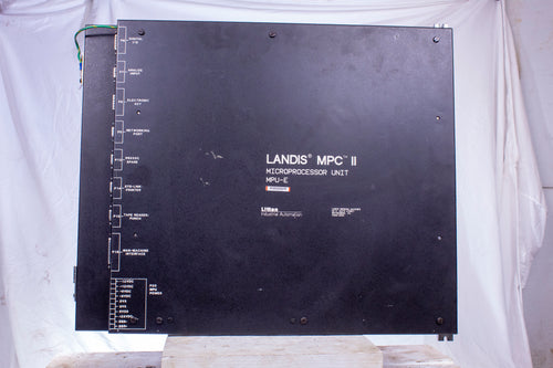 Landis MPC II Microprocessor Unit MPU-E Litton  MPC II
