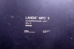 Landis MPC II Microprocessor Unit MPU-E Litton  MPC II