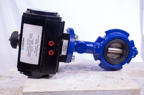 Hankison International 4820.090.51 Butterfly Valve and Actuator