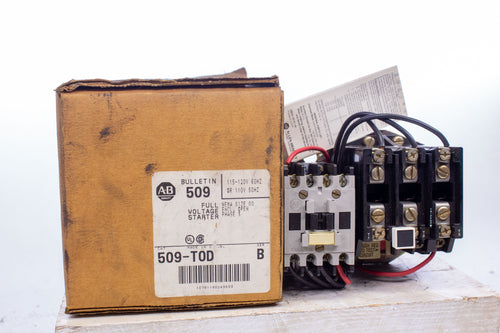 AB Allen Bradley 509-TOD Full Voltage Starter