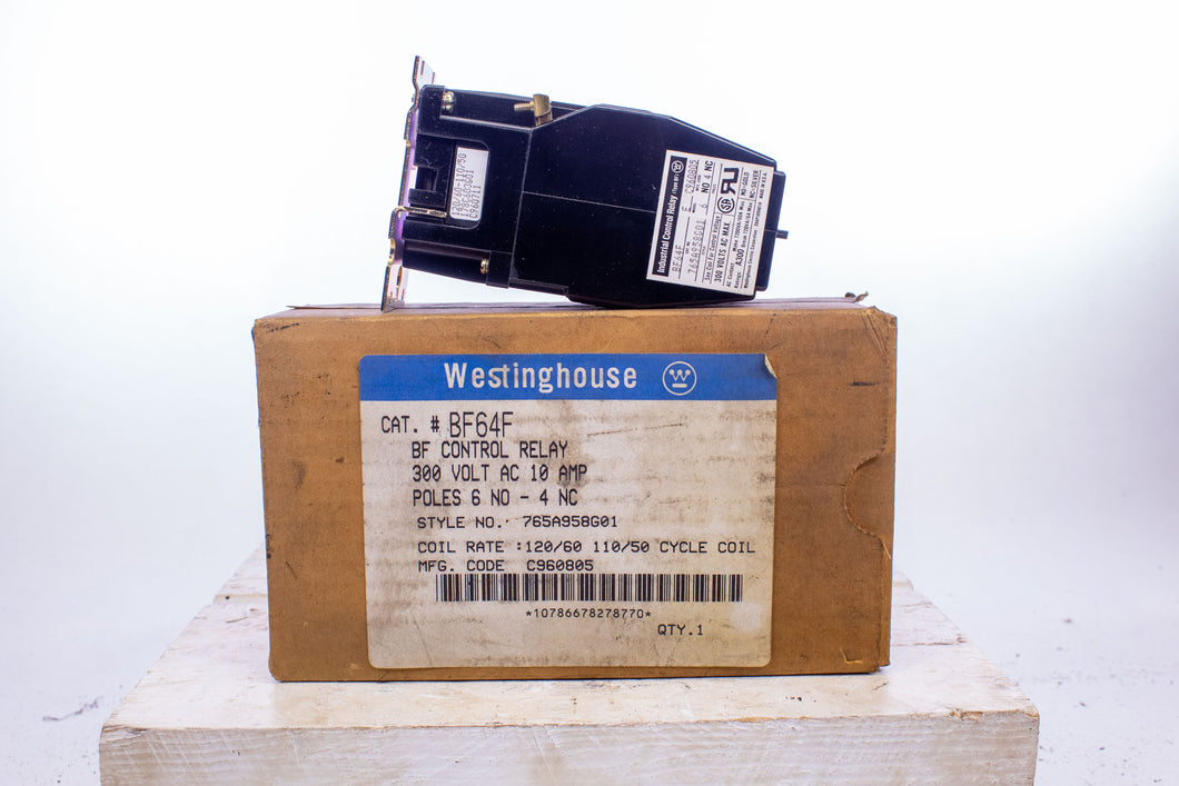Westinghouse BF64F Control Relay