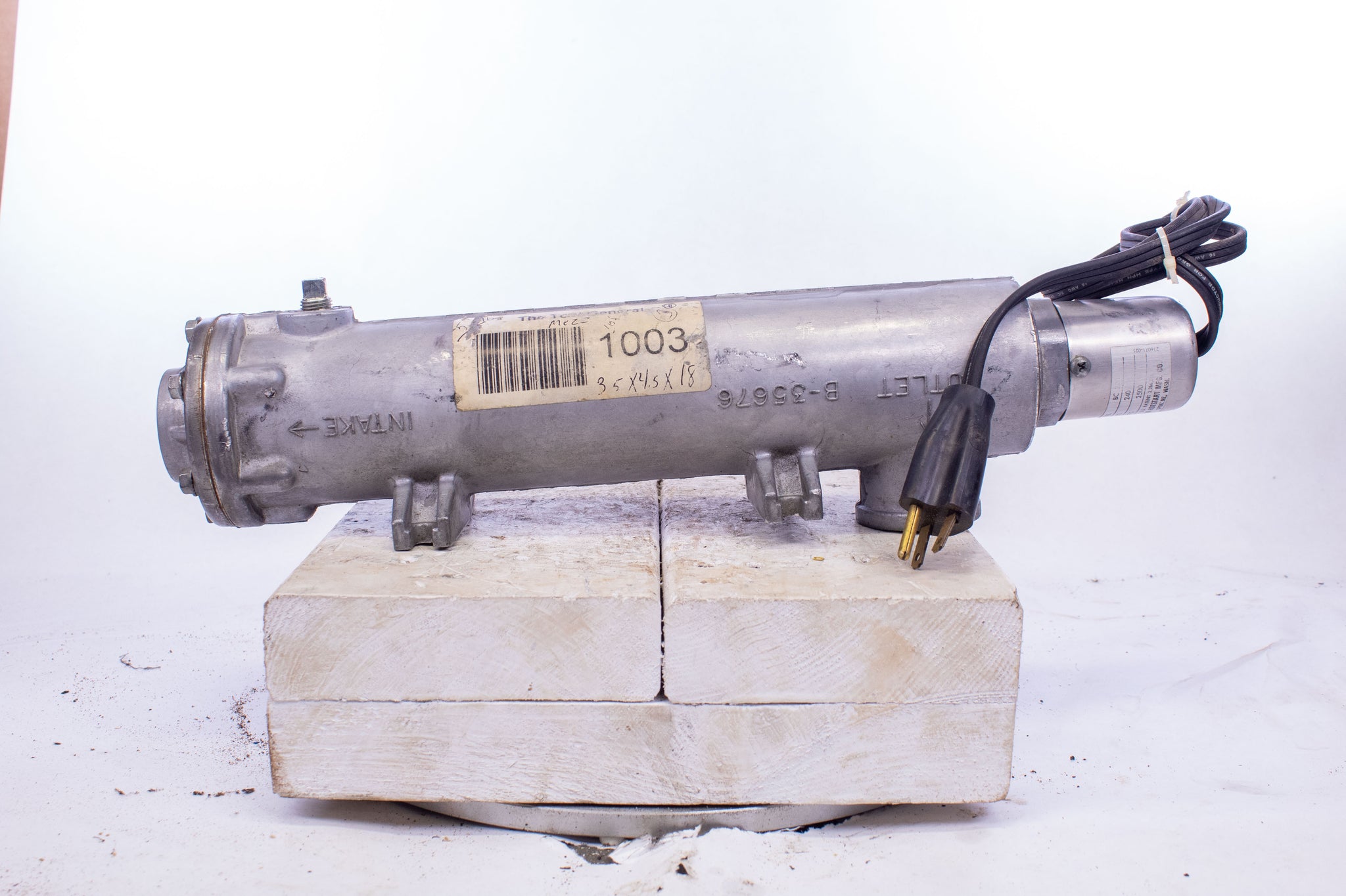 Kim Hotstart Model BC 220 Engine Block Heater 115/120V AC Hydraulic