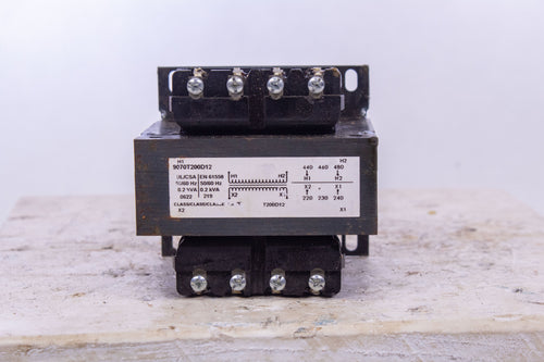 SQUARE D 9070T200D12  TRANSFORMER CONTROL 200VA 480V-240V
