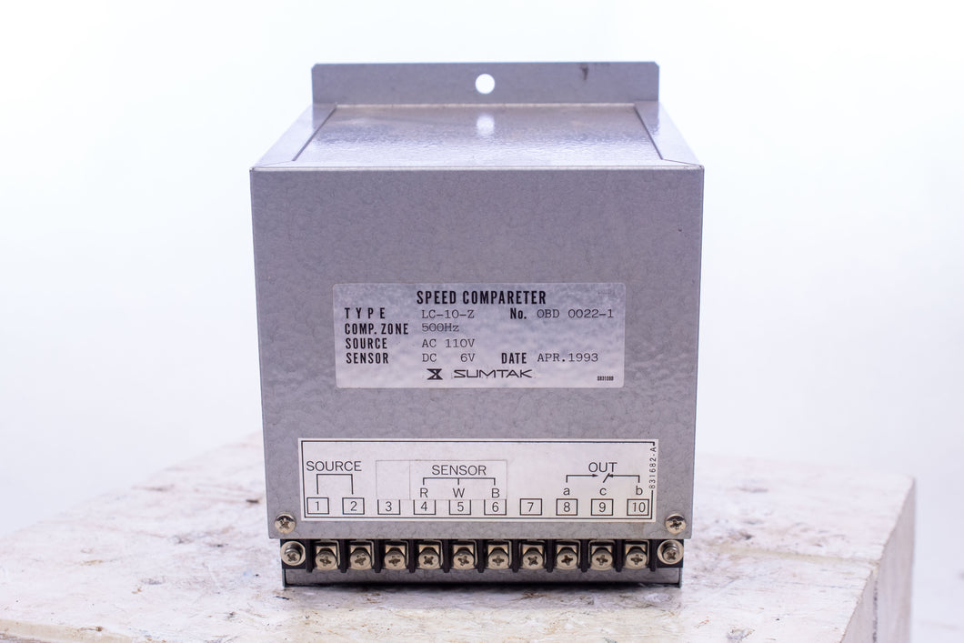 Sumtak Speed Compareter LC-10-Z OBD 022-1 1800 RPM 600 Hz
