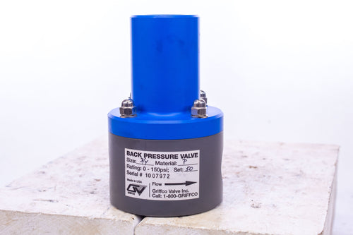 Griffco Back Pressure Valve 3/4