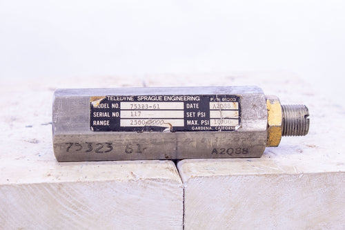 Teledyne 75323-61 81303 Valve Assembly