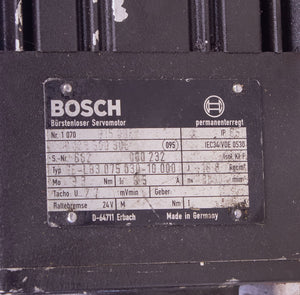 Bosch SE-LB3.075.030-10.000 Servo Motor