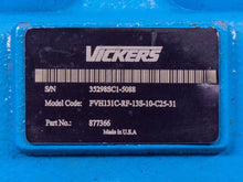 Load image into Gallery viewer, Vickers PVH131C-RF-13S-10-C25-31 Part No 877366 Hydraulic Axial Piston Pump