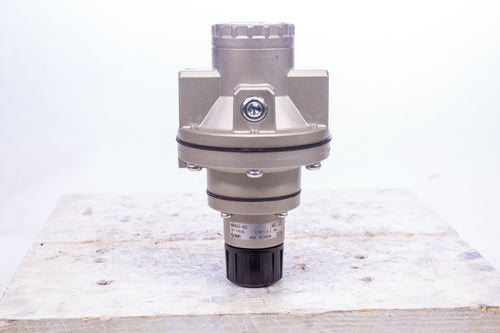 SMC AR435-03 4B1-37L Pilot Operated Air Regulator - 3/8 BSPT, 2.9 to 29 psi