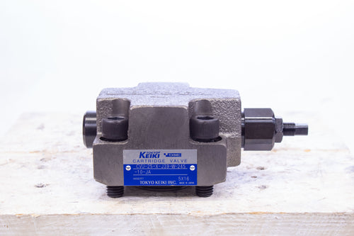 Tokyo Keiki Tokimec Cartridge Valve CVU-25-X-J39-W-245-10-JA