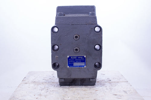Tokyo Keiki Tokimec Pilot Operated Check Valve 4CG-10-A-20-JA-J