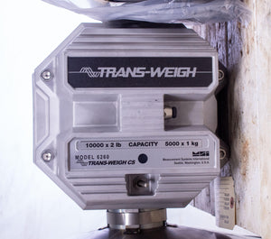Trans-Weigh CS 6260 Scale w/MSI-9850 Meter 159625 10K Capacity