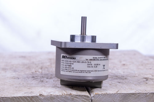 BEI Sensors Encoder 01002-8319 H25D-SS-1024-ABC-28V/5-TB-S