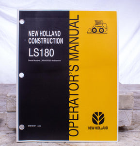 New Holland Manual Lot Pack 87017673  LS120 LS125 LS140 LS150 LS160 LS170 LS180
