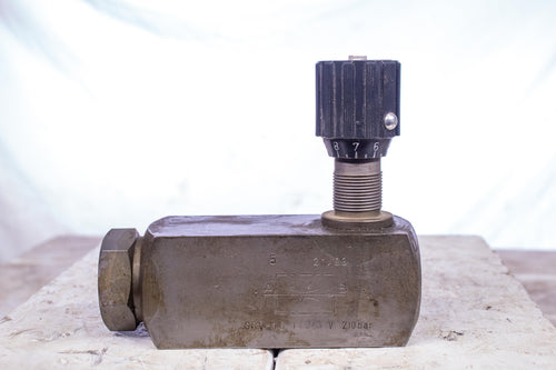 Hydac SRV-16 1.3/5 V 210Bar Flow Control, Needle Valve