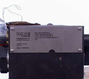 Hawe Hydraulic PSL UNF 2H2/D150-2 Directional Spool Valve