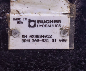 Bucher Hydraulics BRHL300-R31 31 000 50223-87 RE18231GA1 Hydraulic Motor