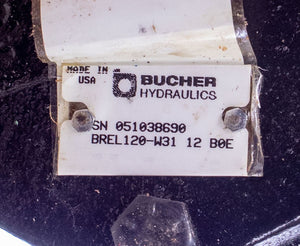White Bucher Hydraulics 51134-19 BREL120-W31 12 BOE RE0737070JA1 Hydraulic Motor