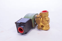 Load image into Gallery viewer, Asco Red Hat Valve JKF8210G094 120VAC Brass Solenoid Valve, Normally Closed, 1/2